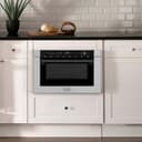 Autograph Edition 24" 1.2 cu. ft. Built-in Microwave Drawer with a Traditional Handle and Matte Black Accents view 2