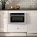 Autograph Edition 24" 1.2 cu. ft. Built-in Microwave Drawer with a Traditional Handle and Gold Accents view 2