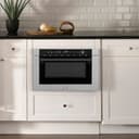 Autograph Edition 24" 1.2 cu. ft. Built-in Microwave Drawer with a Traditional Handle and Matte Black Accents view 2