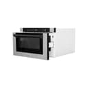Autograph Edition 24" 1.2 cu. ft. Built-in Microwave Drawer with a Traditional Handle and Matte Black Accents view 9