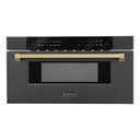 Autograph Edition 30" 1.2 cu. ft. Built-in Microwave Drawer and Champagne Bronze Accents view 1