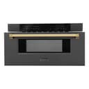 Autograph Edition 30" 1.2 cu. ft. Built-in Microwave Drawer and Gold Accents view 7