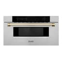 Autograph Edition 30" 1.2 cu. ft. Built-In Microwave Drawer with Gold Accents view 1