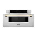 Autograph Edition 30" 1.2 cu. ft. Built-In Microwave Drawer with Gold Accents view 4