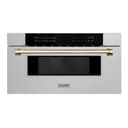 Autograph Edition 30" 1.2 cu. ft. Built-In Microwave Drawer with Gold Accents view 1