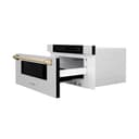 Autograph Edition 30" 1.2 cu. ft. Built-In Microwave Drawer with Gold Accents view 4