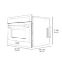 24" 1.6 cu ft. Built-in Convection Microwave Oven with Speed and Sensor Cooking view 10