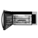 1.5 cu. ft. Over the Range Convection Microwave Oven with Modern Handle and Sensor Cooking view 5