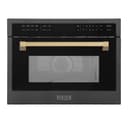 Autograph Edition 24" 1.6 cu ft. Built-in Convection Microwave Oven and Champagne Bronze Accents view 1