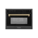 Autograph Edition 24" 1.6 cu ft. Built-in Convection Microwave Oven and Champagne Bronze Accents view 5