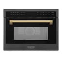 Autograph Edition 24" 1.6 cu ft. Built-in Convection Microwave Oven and Gold Accents view 1