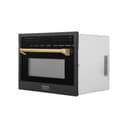 Autograph Edition 24" 1.6 cu ft. Built-in Convection Microwave Oven and Gold Accents view 4