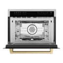 Autograph Edition 24" 1.6 cu ft. Built-in Convection Microwave Oven and Champagne Bronze Accents view 5