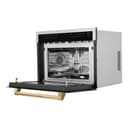 Autograph Edition 24" 1.6 cu ft. Built-in Convection Microwave Oven and Gold Accents view 6