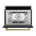 Autograph Edition 24" 1.6 cu ft. Built-in Convection Microwave Oven and Gold Accents view 7