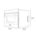 AutographEdition 24" 1.6 cu ft. Built-in Convection Microwave Oven in Fingerprint Resistant Stainless Steel with Polished Gold Accents view 8