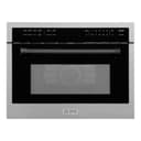 AutographEdition 24" 1.6 cu ft. Built-in Convection Microwave Oven in Fingerprint Resistant Stainless Steel with Matte Black Accents view 1