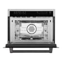 AutographEdition 24" 1.6 cu ft. Built-in Convection Microwave Oven in Fingerprint Resistant Stainless Steel with Matte Black Accents view 4