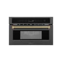 Autograph Edition 30” 1.6 cu ft. Built-in Convection Microwave Oven and Champagne Bronze Accents view 5