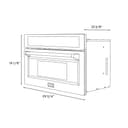 Autograph Edition 30” 1.6 cu ft. Built-in Convection Microwave Oven and Champagne Bronze Accents view 11