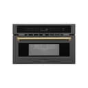 Autograph Edition 30” 1.6 cu ft. Built-in Convection Microwave Oven and Gold Accents view 4