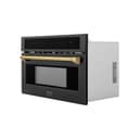 Autograph Edition 30” 1.6 cu ft. Built-in Convection Microwave Oven and Gold Accents view 5