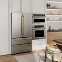 Autograph Edition 30” 1.6 cu ft. Built-in Convection Microwave Oven and Gold Accents view 2