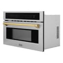 Autograph Edition 30” 1.6 cu ft. Built-in Convection Microwave Oven and Gold Accents view 4