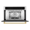 Autograph Edition 30” 1.6 cu ft. Built-in Convection Microwave Oven and Gold Accents view 7