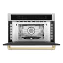 Autograph Edition 30” 1.6 cu ft. Built-in Convection Microwave Oven and Champagne Bronze Accents view 7