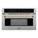 Autograph Edition 30” 1.6 cu ft. Built-in Convection Microwave Oven and Gold Accents view 1