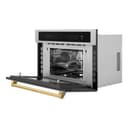 Autograph Edition 30” 1.6 cu ft. Built-in Convection Microwave Oven and Gold Accents view 6