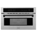 Autograph Edition 30” 1.6 cu ft. Built-in Convection Microwave Oven and Matte Black Accents view 3