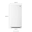 Frost Free Upright Freezer with LED Lighting - 20 Cu. Ft. view 4