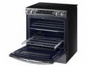 5.8 cu. ft. Slide-In Electric Range with Flex Duo™ & Dual Door in Black Stainless Steel view 4