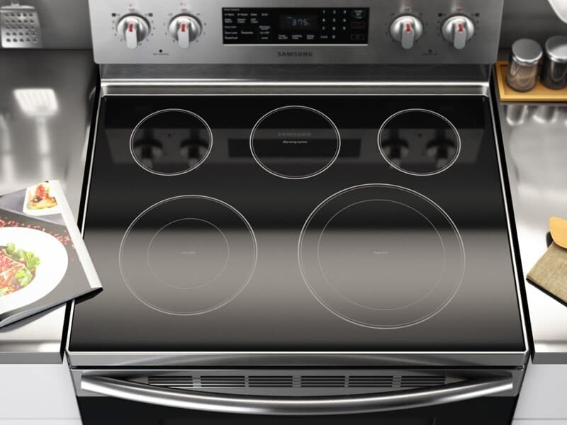 5.9 cu. ft. Freestanding Electric Range with Convection in Stainless Steel