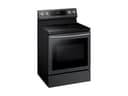 5.9 cu. ft. Freestanding Electric Range with True Convection in Black Stainless Steel view 6