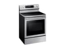 5.9 cu. ft. Freestanding Electric Range with True Convection & Steam Assist in Stainless Steel view 3