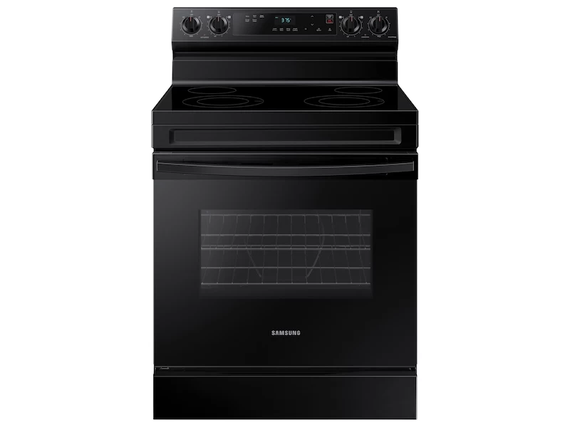 6.3 cu. ft. Smart Freestanding Electric Range with Steam Clean
