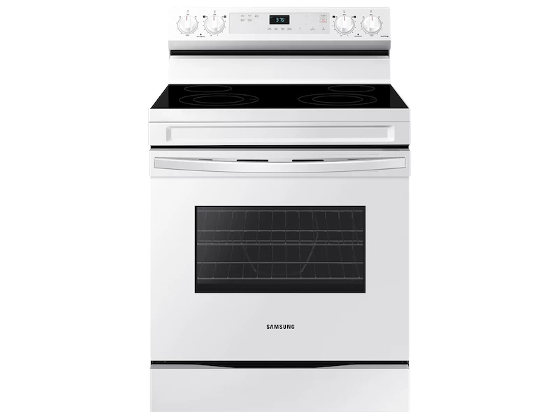 6.3 cu. ft. Smart Freestanding Electric Range with Steam Clean