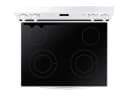 6.3 cu. ft. Smart Freestanding Electric Range with Steam Clean view 8