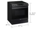 6.3 cu. ft. Smart Rapid Heat Induction Slide-in Range with Air Fry & Convection+ view 3