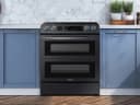 6.3 cu ft. Smart Slide-in Electric Range with Smart Dial, Air Fry, & Flex Duo view 4