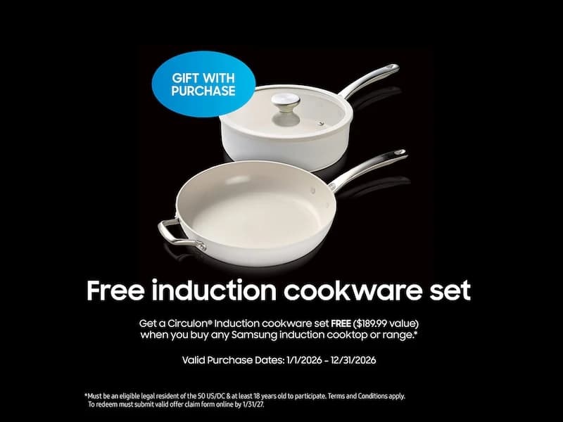 30 Inch Slide-in Induction Smart Range with 4 Induction Elements