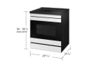 30 Inch Slide-in Induction Smart Range with 4 Induction Elements view 12