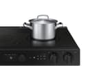 Bespoke 6.3 cu. ft. Smart Slide-In Electric Range with Air Sous Vide & Air Fry in White Glass view 2