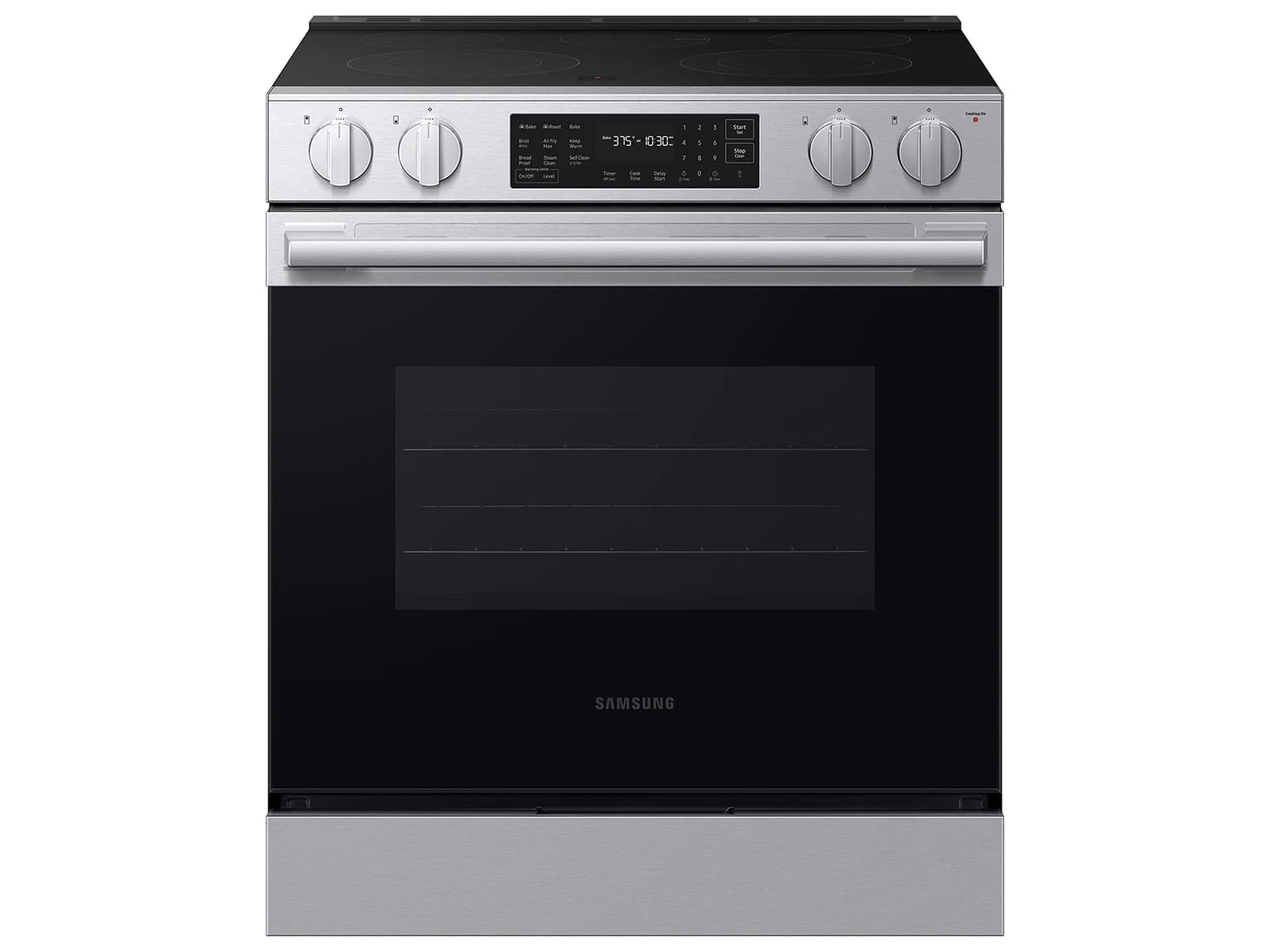 Bespoke Smart Slide-in Electric Range Pro Style Design | Air Fry Max | Precision Knobs