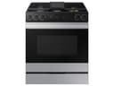 Bespoke Slide-in Gas Range Smart Oven Camera | Illuminated Precision Knobs 6.3 cu.ft. view 1