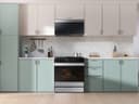 Bespoke Slide-in Gas Range Smart Oven Camera | Illuminated Precision Knobs 6.3 cu.ft. view 9