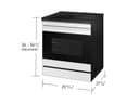 Bespoke Slide-in Induction Range Anti-Scratch Glass Cooktop | Wi-Fi | 6.3 cu.ft. view 16